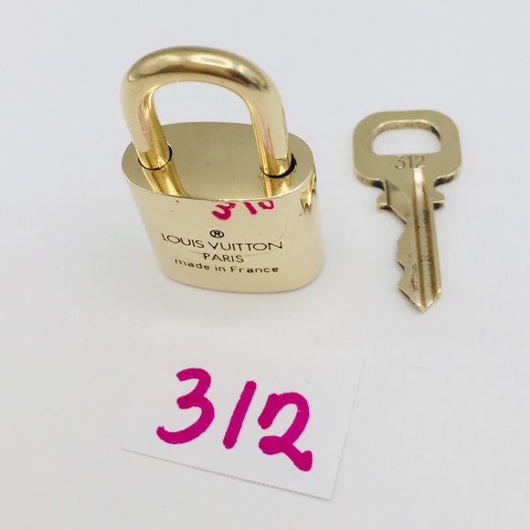 Authentic Louis Vuitton Lock And Key #312 - Picture 2 of 7